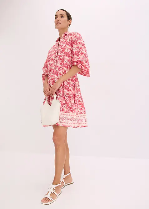 Robe effet lin, bonprix