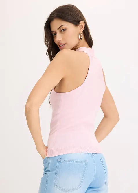 Neckholder Top mit softer Viskose, bonprix