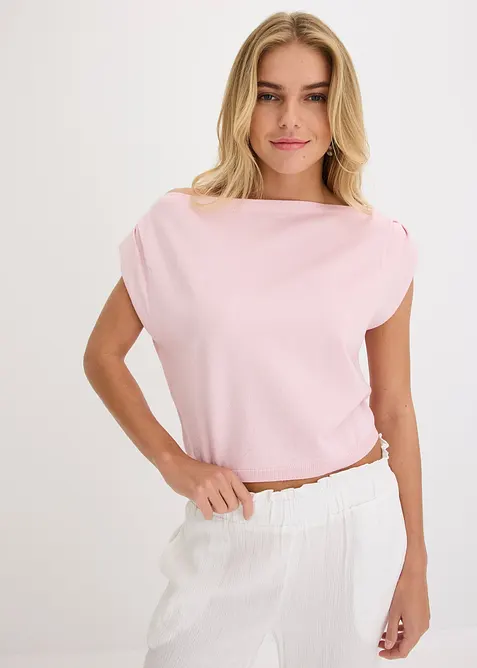 Shirt mit One-Shoulder, bonprix