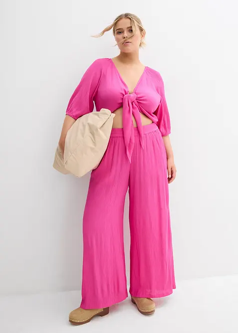 Blouse fluide en jersey viscose, bonprix