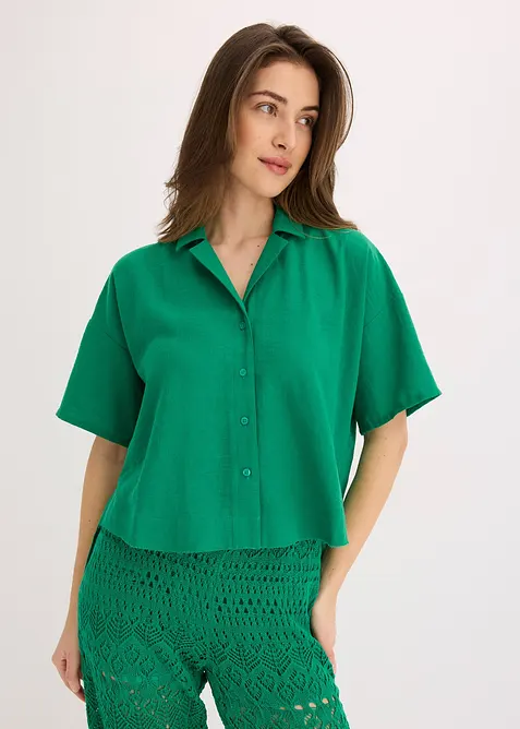 Oversize Hemdbluse, bonprix