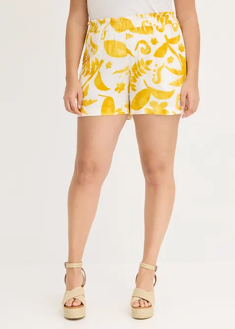 Short en viscose texturée, bonprix