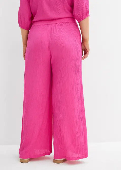 Schlupfhose aus fließender Viskose, bonprix