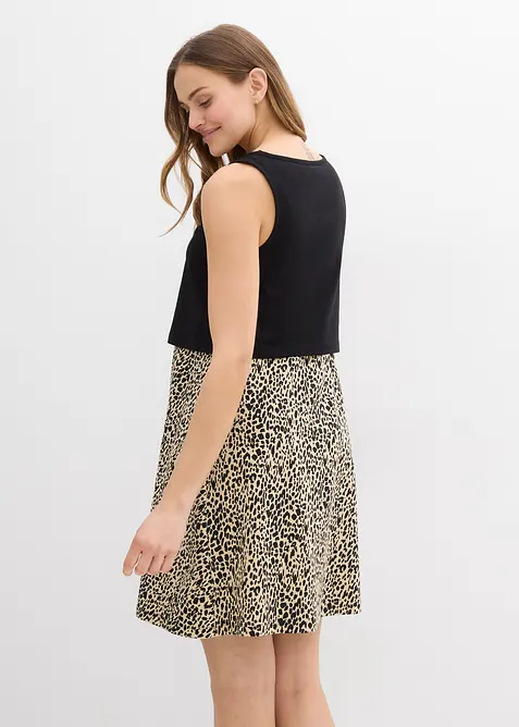 2-in-1 Umstands- und Stillkleid aus Baumwolljersey, bonprix