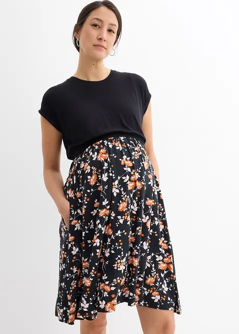 2-in-1 Umstands- und Stillkleid mit Taschen, bonprix