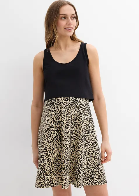2-in-1 Umstands- und Stillkleid aus Baumwolljersey, bonprix