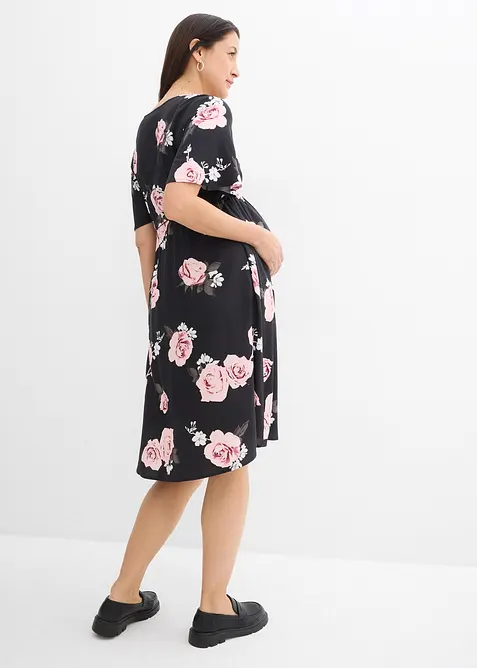 2-in-1 Umstands- und Stillkleid aus gewebter Viskose, bonprix