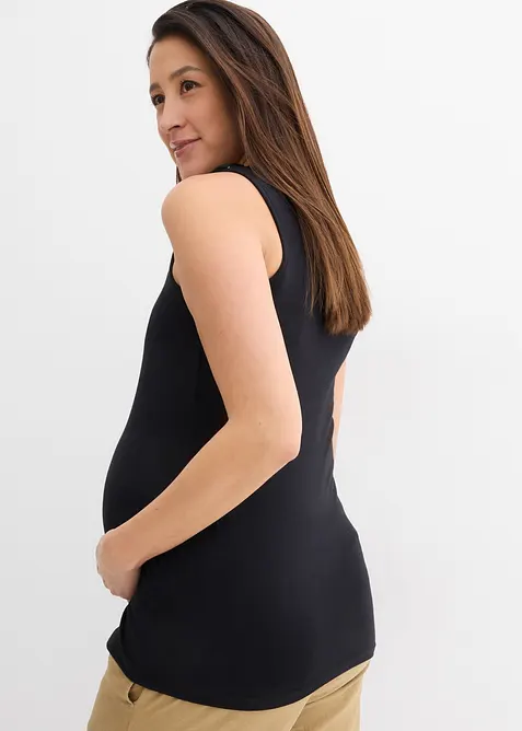 Umstands- und Stilltops aus Baumwolle (2er Pack), bonprix