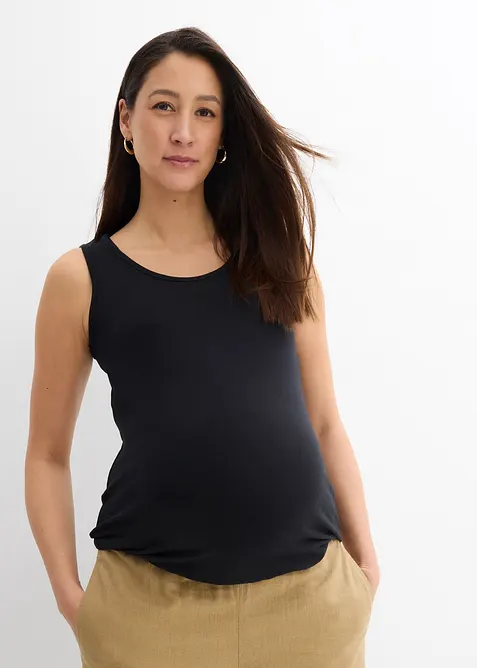 Umstands- und Stilltops aus Baumwolle (2er Pack), bonprix