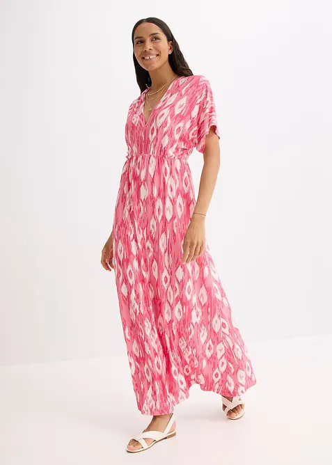 Robe longue en viscose douce et extensible, bonprix