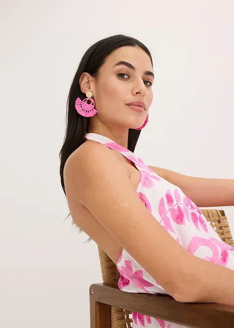 Boucles d&rsquo;oreille aspect paille, bonprix