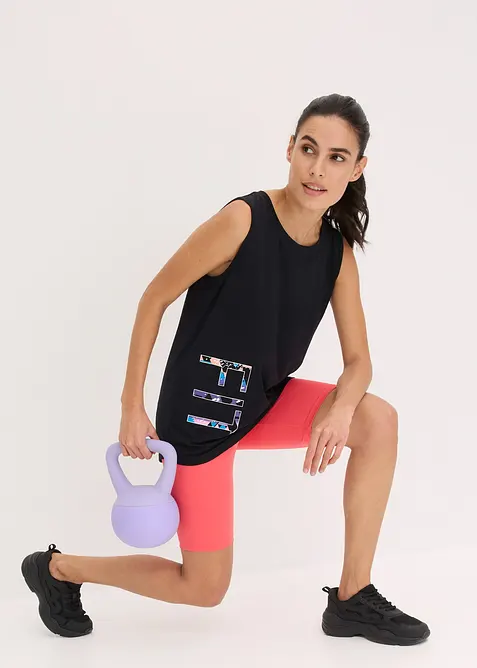 Lot de 2 T-shirts techniques à séchage rapide, bonprix