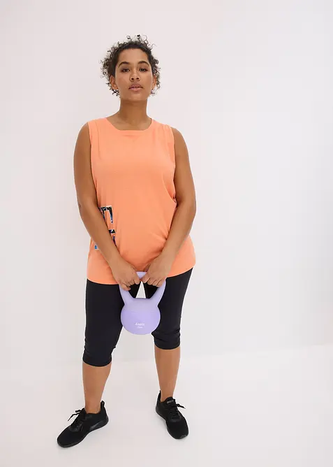 Lot de 2 T-shirts techniques à séchage rapide, bonprix