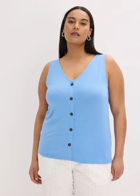 Top mit Knopfleiste, bonprix