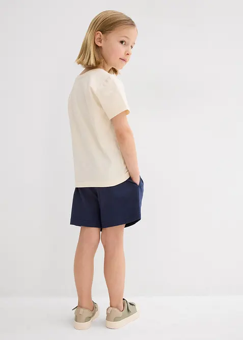 T-shirt et short en jersey coton (ens. 2 pces), bonprix