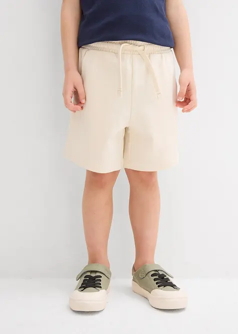 Lot de 2 shorts en jersey 100% coton, bonprix