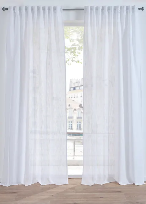 Vorhang Leinen-Optik normal und extra breit (1er Pack), bonprix