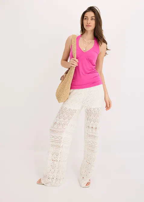 Top dos-nu à décolleté plongeant, bonprix