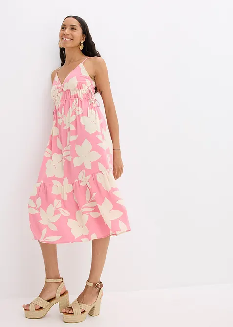 Tr&auml;gerkleid aus flie&szlig;ender Viskose, bonprix