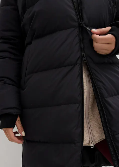 Daunenmantel mit recycelter Daune und isolierender W&auml;rmetechnologie, bonprix