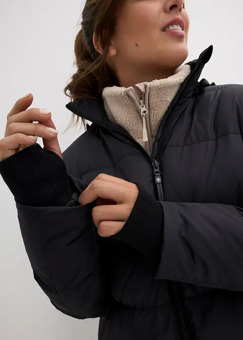 Daunenmantel mit recycelter Daune und isolierender W&auml;rmetechnologie, bonprix