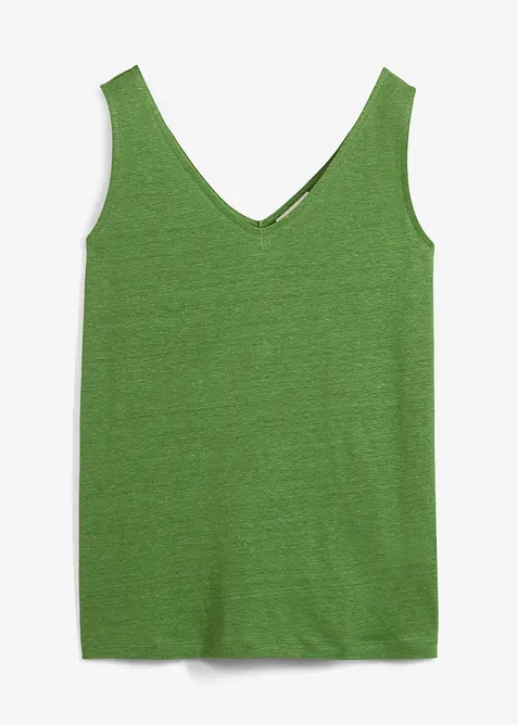 Tanktop aus reinem Leinen, bonprix
