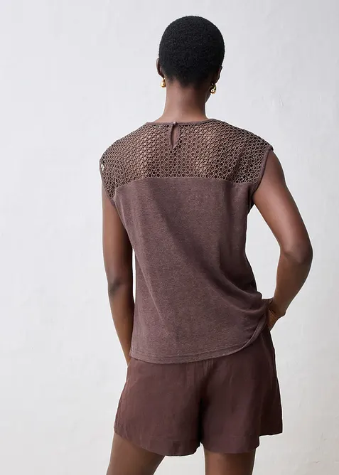 Top 100% lin, bonprix