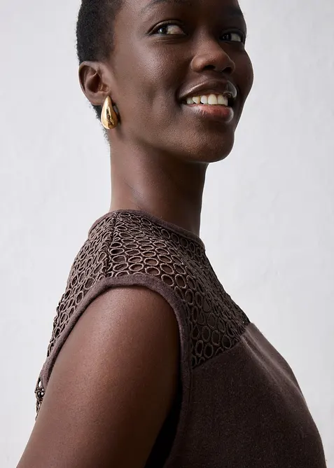 Top aus reinem Leinen, bonprix