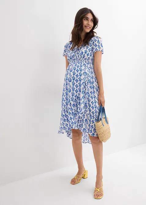 2-in-1 Umstands- und Stillkleid aus fließender Viskose, bonprix