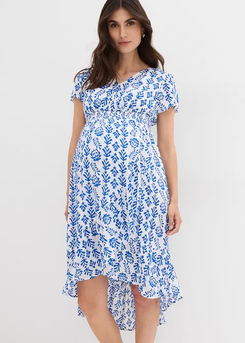 2-in-1 Umstands- und Stillkleid aus fließender Viskose, bonprix