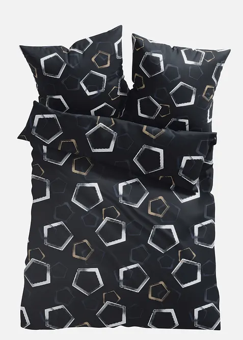 Bettw&auml;sche mit grafischem Design, bonprix