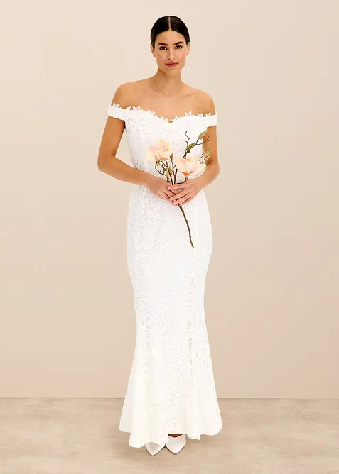 Robe de mariée en dentelle, bonprix