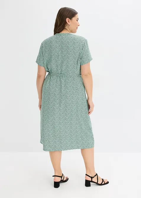 Robe-chemise à pois, bonprix