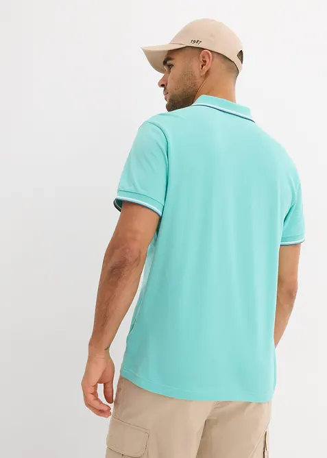 Polo en maille piquée 100% coton, bonprix