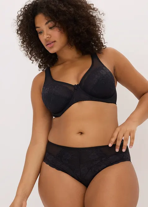 Lot de 2 soutiens-gorge minimiseurs à bretelles rembourrées, bonprix