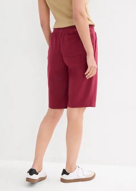 Sweat-Bermuda aus reiner Baumwolle, bonprix