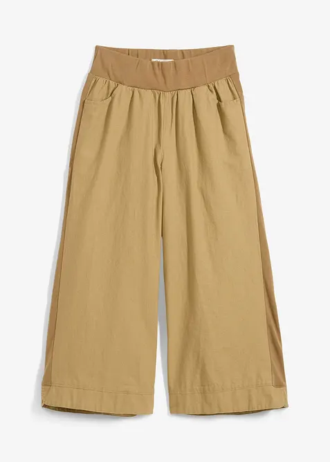 3/4-Hose aus Leinen-Baumwoll-Mischung, bonprix