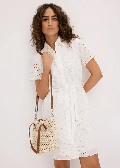 Sac &agrave; main aspect macram&eacute;, bonprix