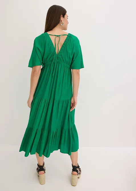 Midikleid aus fließender Viskose, bonprix