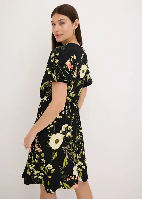 Kleid mit Puffärmeln, bonprix