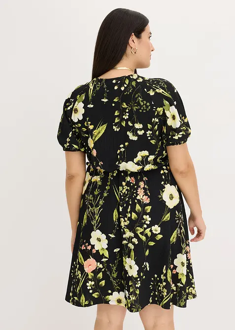 Kleid mit Puffärmeln, bonprix