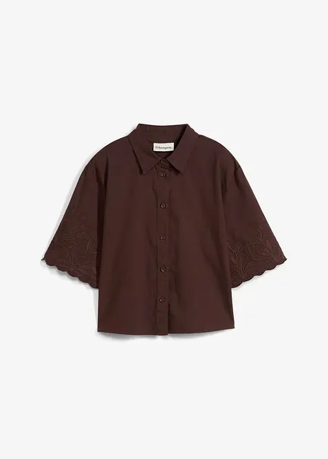 Chemisier court avec soie, bonprix