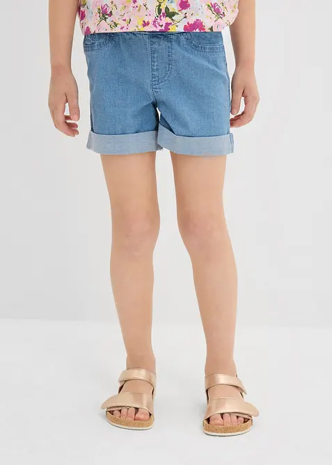 Short en jean, taille mi-haute, bonprix