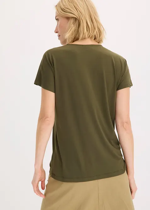 T-shirt avec anneau décoratif, bonprix