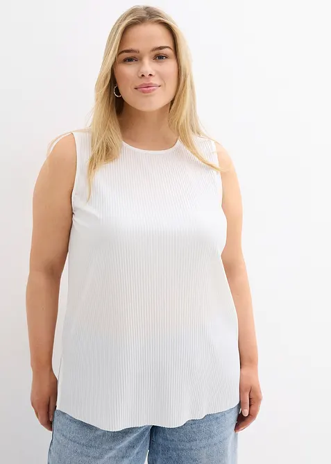 Top en polyester recyclé, bonprix