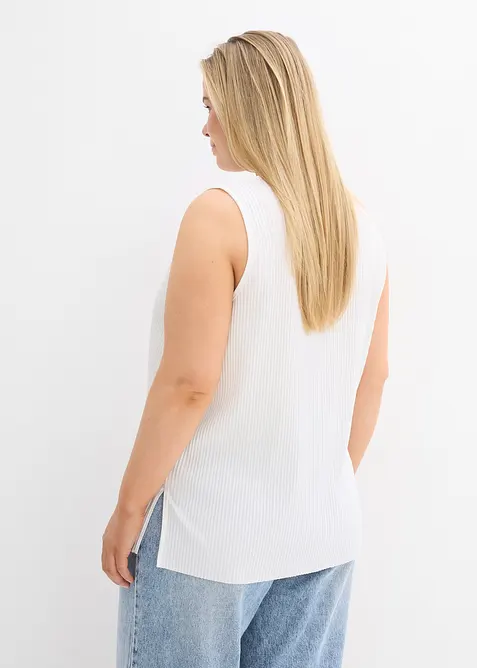 Top en polyester recyclé, bonprix