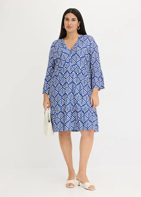 Jersey-Tunika-Kleid aus softem Viskose-Mix, bonprix