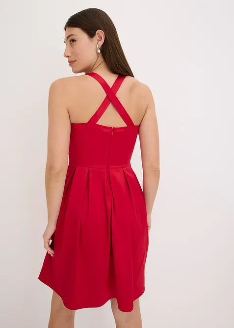 Minikleid aus glänzendem Satin, bonprix