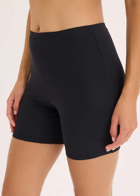 Lot de 4 boxers femme mi-longs taille haute, bonprix