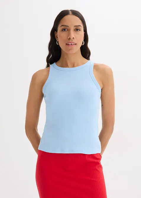 Geripptes Tanktop, bonprix